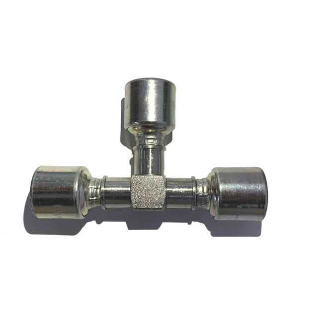 油圧用のクリンプホースフィッティングティージョイント