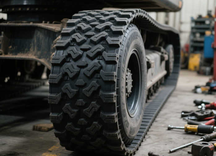 ゴムトラックの寿命は何ですか？