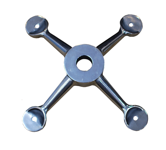 ステンレス鋼キャノピークモ/4腕ガラス壁スパイダー